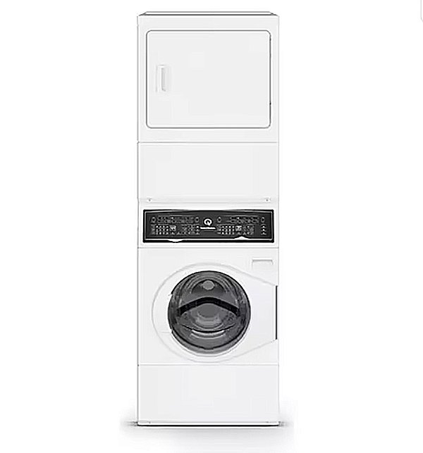 Lavadora e Secadora Conjugada Residencial Speed Queen - Cor Branca - 220V - 10,5kg - Elétrica ou a Gás