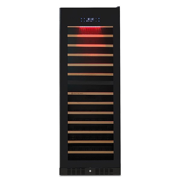 Adega Elettromec Vetro 181 Garrafas Dual Zone Built In - Milano Cucina
