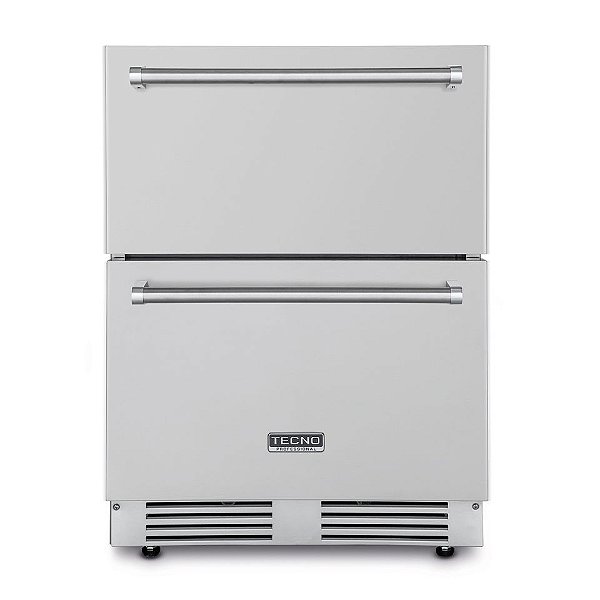 Gaveta Refrigerada Freezer Tecno Professional TR10GFXDA 95L Inox - Controle Eletrônico, Resfriamento Rápido, Mise en Place, SoftClose