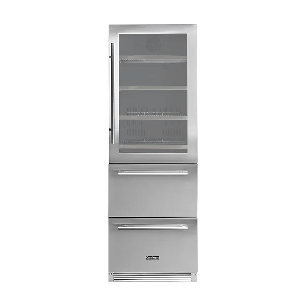 Beer Center com Gaveta Refrigerada 398L Cuisinart Arkton 180cm 220V - Acabamento Inox, Temperatura Ajustável -5ºC a 18ºC, Alta Capacidade para Espaço Gourmet