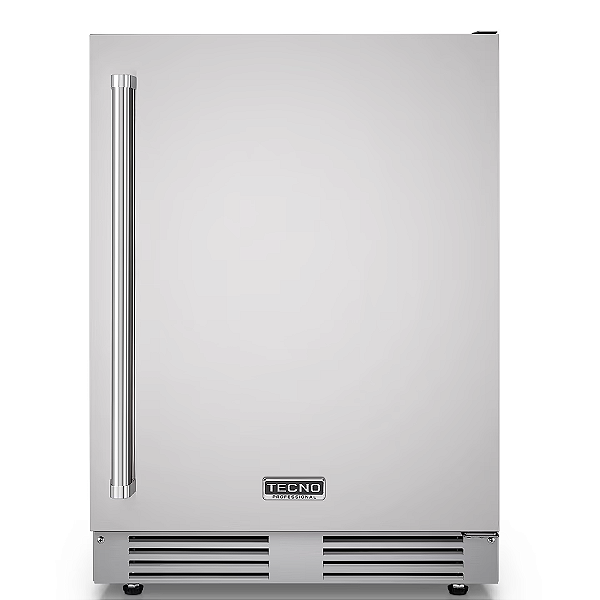 Freezer para Uso Externo e Interno Tecno Professional TR10FZDA Aço Inox 100L - Autorestart, Iluminação LED, Baixo Ruído, Frost Free