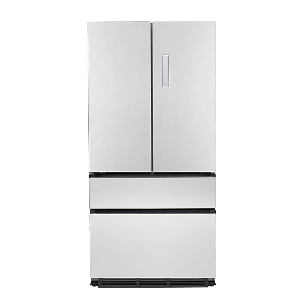 Refrigerador French Door para Embutir Evol Linha Kitchen 521L - Inox, Smart Inverter, Conectável, Prateleiras Ajustáveis, App Evol Smart