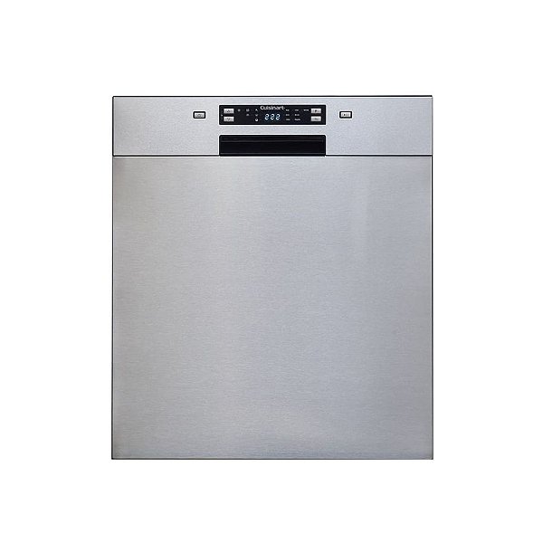 Lava-Louças Embutir Cuisinart 14 Serviços Prime Cooking Inox 60cm 220V - 7 Programas Dualzone Wash, Display LED, Economia de Energia A+