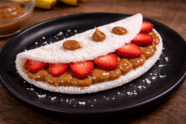 Tentação de Morango com Doce de Leite