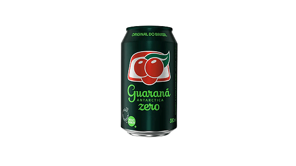 Guaraná antártica Zero lata 350 ml