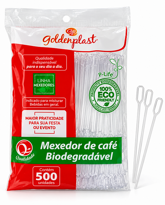 Mexedor de Café Goldenplast Cristal - 500 und