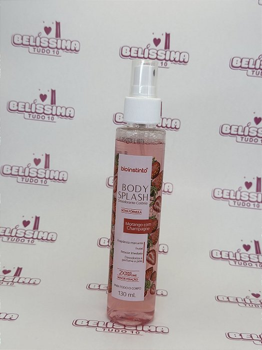 Body Splash Morango com Champagne