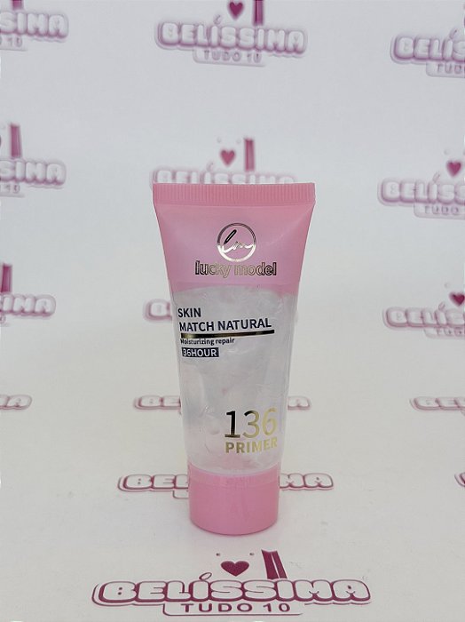 Primer Facial Hidratante Skin Match Natural 36H – Lucky Model