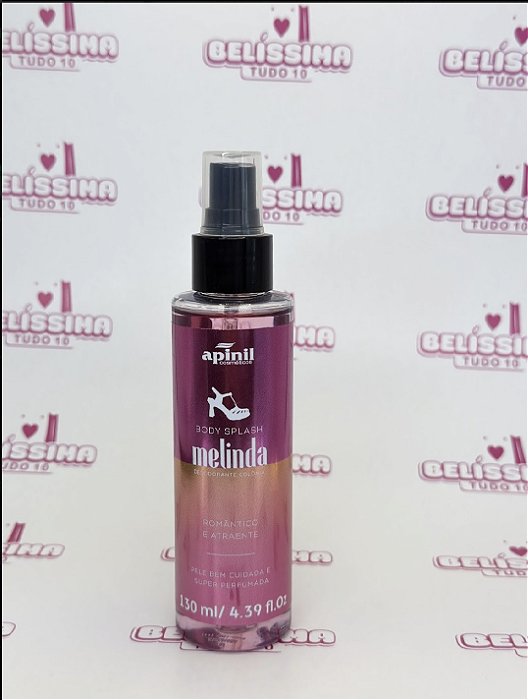 Body Splash Melinda Romântico e Atraente 130ml – Apinil