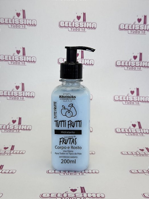 Hidratante Corpo e Rosto Tutti Frutti 200ml