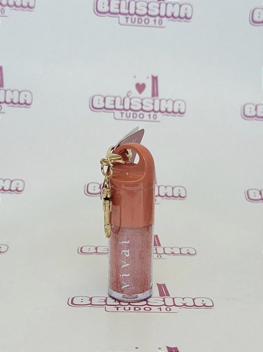 Lip Gloss Vivai Shine com Chaveiro