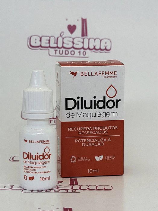 Diluidor de Maquiagem Bellafemme 10ml