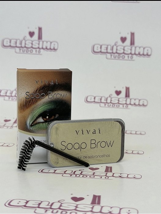 Soap Brow Modelador de Sobrancelhas Vivai