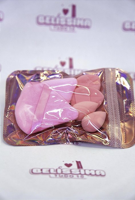 Kit Esponjas de Maquiagem Ro