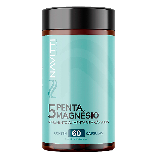 5 Penta Magnésio 60 Cápsulas