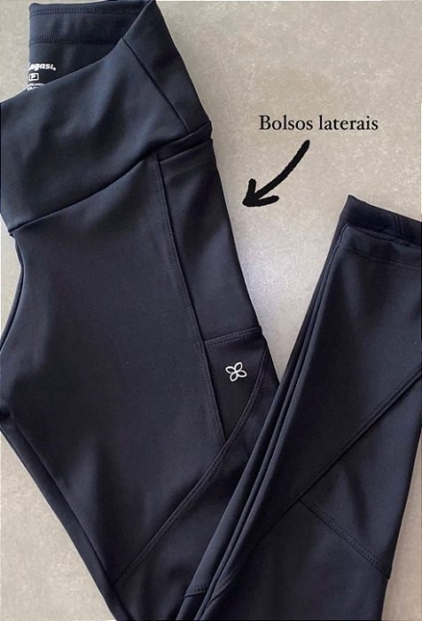 Legging com Bolsos Laterais Lagasi