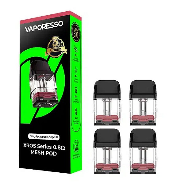 RESISTENCIA COIL POD XROS - 3ML COREX 3.0 - VAPORESSO