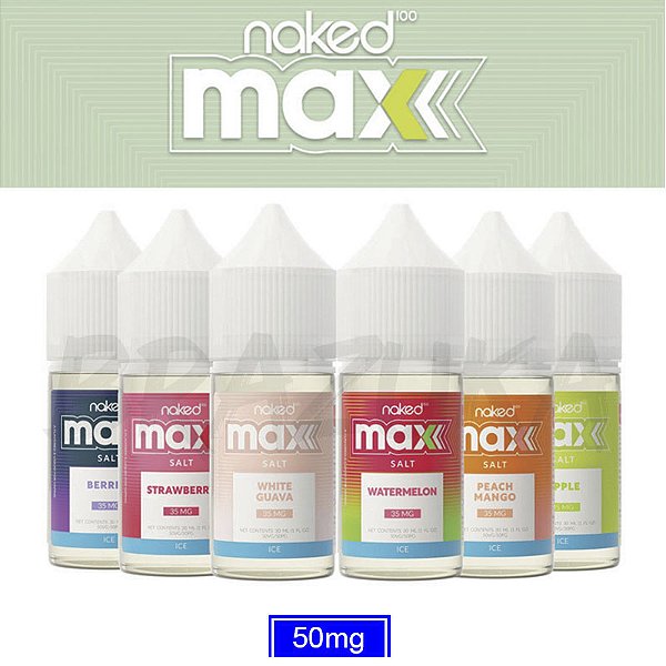 NAKED MAX - NICSALT 30ML 50MG