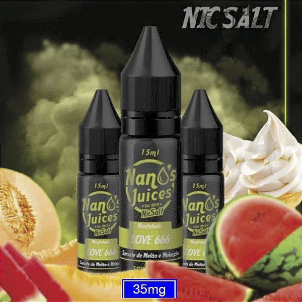 NANOS JUICE 15ml - NICSALT 35mg