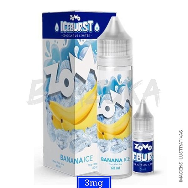 ZOMO ICEBURST 60ML 3MG