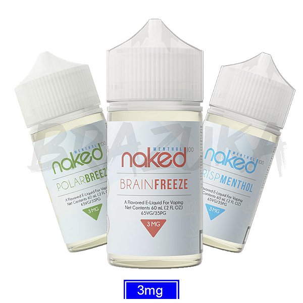 NAKED JUICE - FREEBASE 60ml 3mg UND
