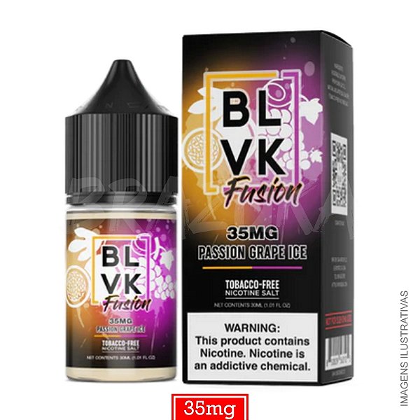BLVK FUSION - NICSALT 30ML 35MG
