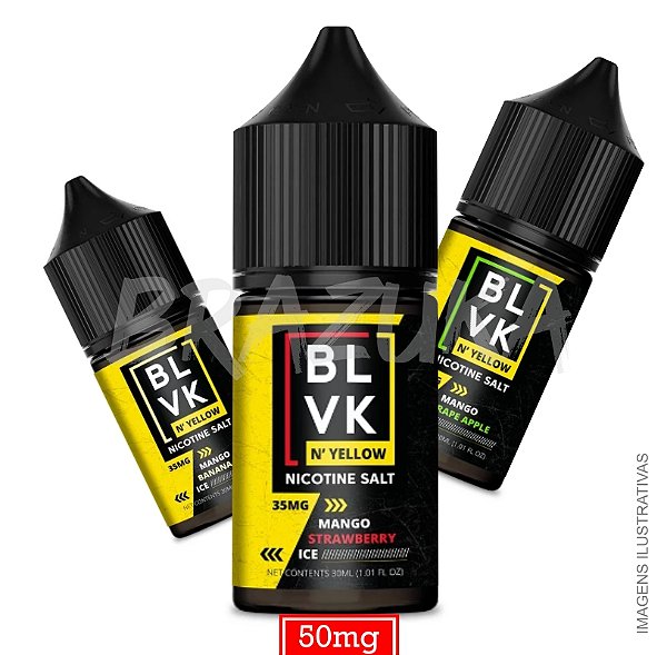 BLVK YELLOW 30ML - NICSALT 50MG UND