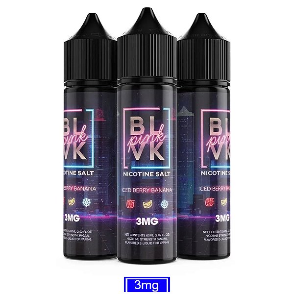 BLVK PINK 60ml 3mg - Und