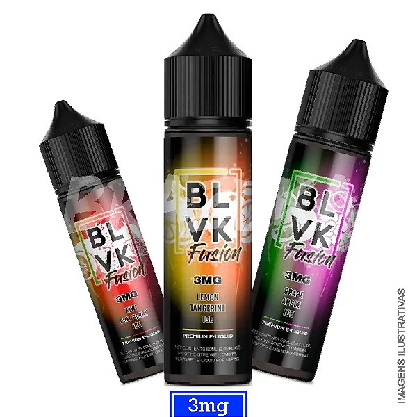 BLVK FUSION 60ML 3MG - UND