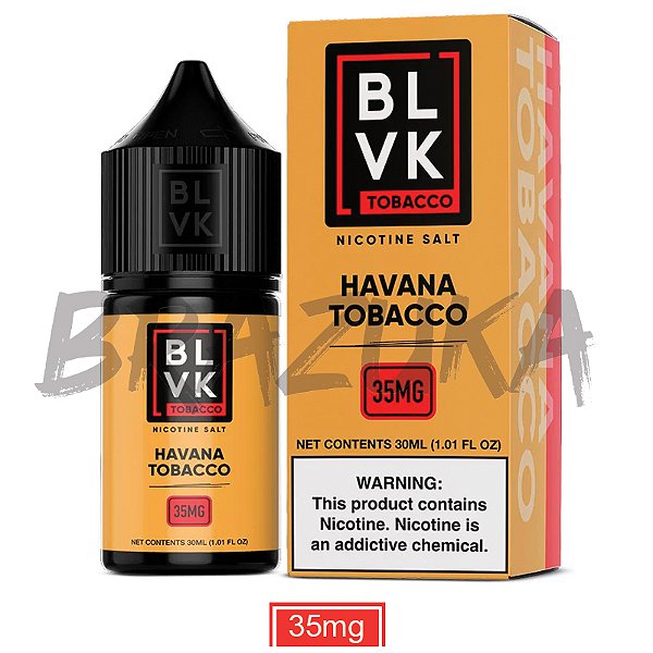 BLVK REMIX HAVANA TOBACCO 30ML 35MG