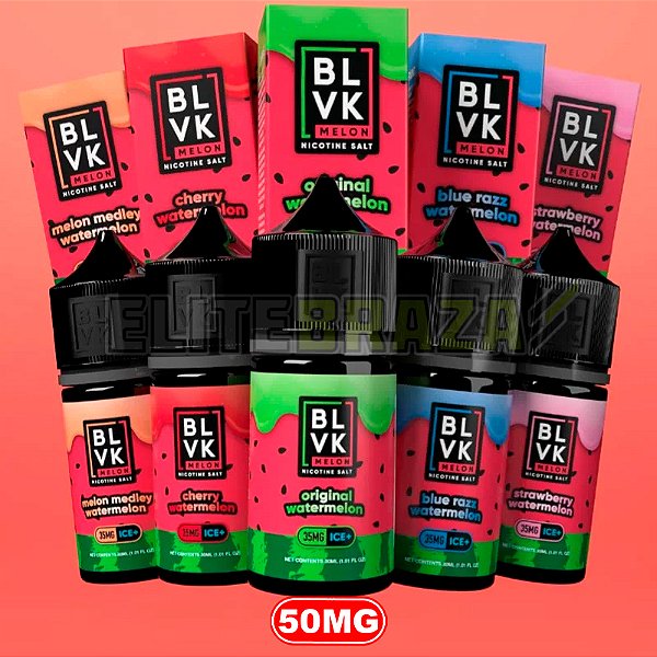 BLVK MELON ICE 30ML - NICSALT 50MG