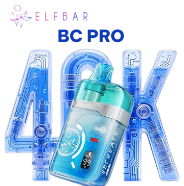 ELFBAR BC PRO 40K 2026 - 40000 PUFF EBCREATE - POD DESCARTÁVEL