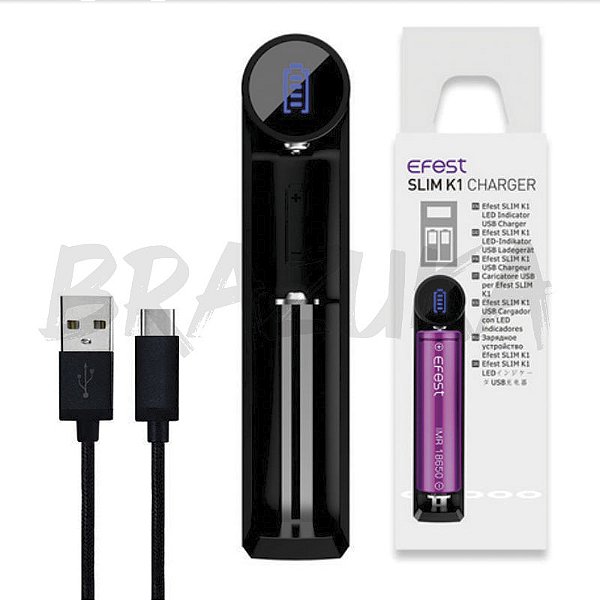 CARREGADOR EFEST SLIM K1