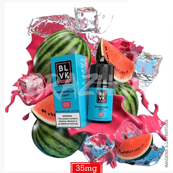 BLVK REMIX FRUIT ICE 30ML - NICSALT 35MG