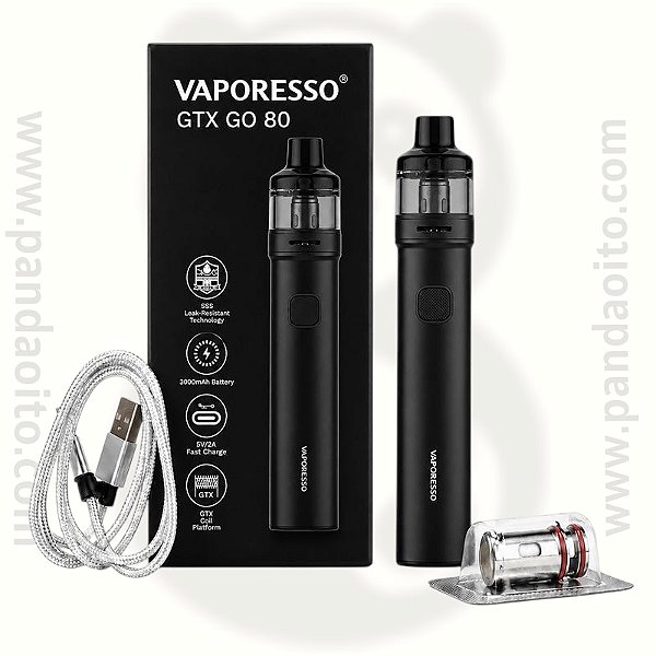 VAPORESSO GTX GO 80 KIT PEN-STYLE