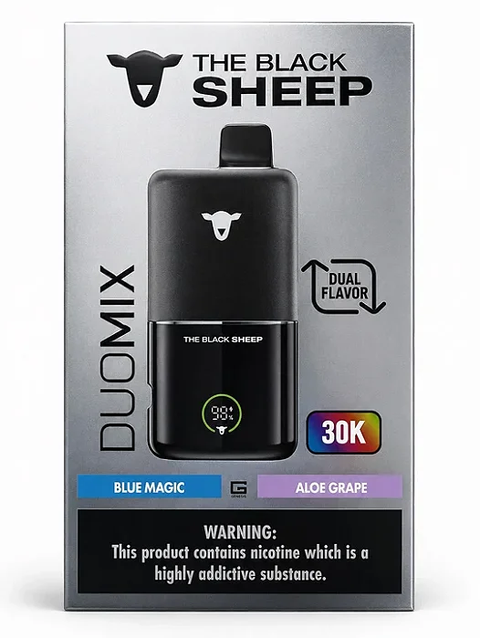BLACK SHEEP KIT DUAL 30K - 30.000 PUFFS 5% - POD DESCARTÁVEL