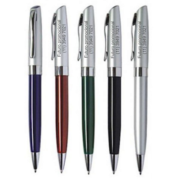 D314 - Caneta de metal personalizada 1