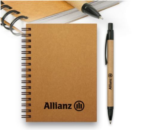 S46 - Bloquinho com caneta eco.