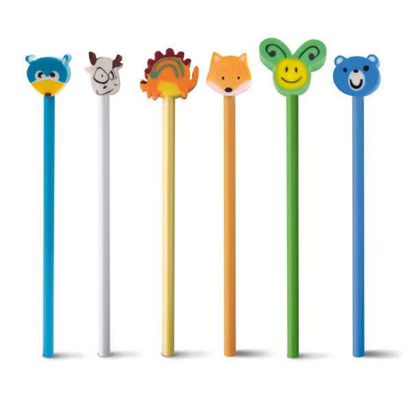 Lapis emborrachado com bichinhos