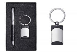 D216 - Kit executivo com caneta e chaveiro