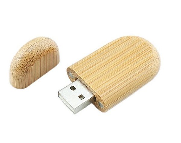 Pen drive de bambu gota