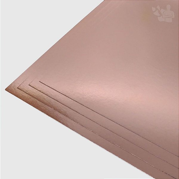 Papel Lamicote Rosé Gold g A SupperPapel anos