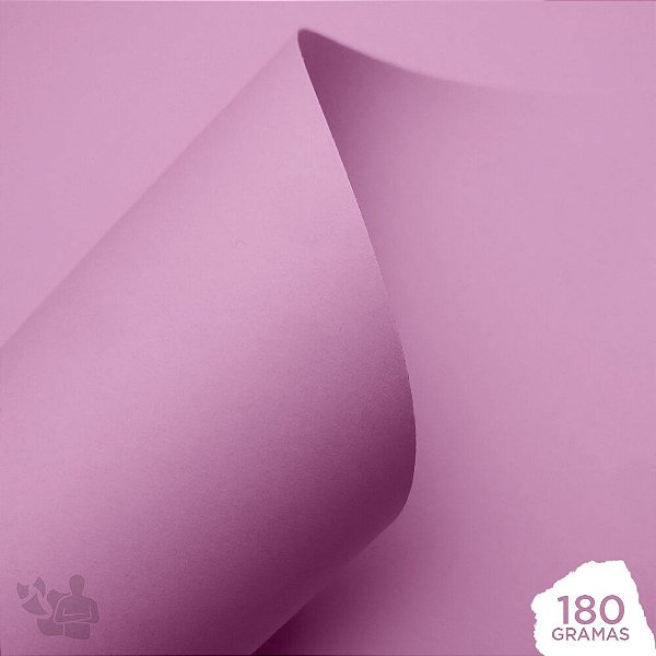 Papel Color Pop - Mimo - Rosa Chiclete - 180g - 30,5x30,5cm