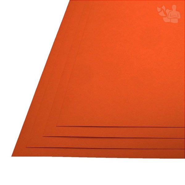 Papel Color Plus - Cartagena - Laranja - 180g - A3 - 297x420mm