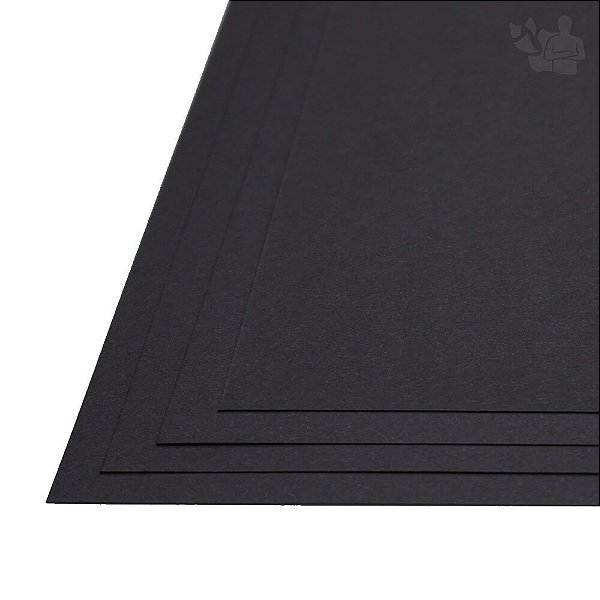 Papel Kraft - Card Plus Black - 180g - A3 - 297x420mm