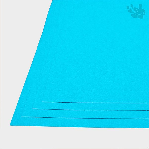Papel Color Pop - Mimo - Azul Água - 180g - A4 - 210x297mm