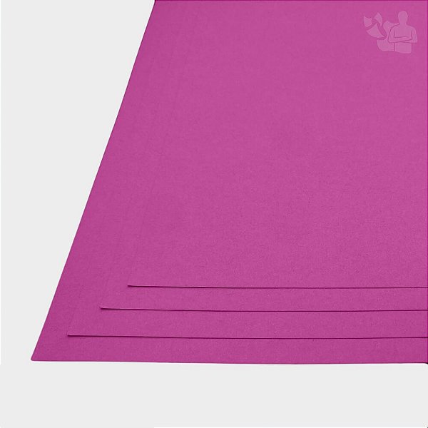 Papel Color Pop - Mimo - Rosa Pink - 180g - A4 - 210x297mm