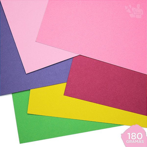 Kit Papel Color Plus - Primavera - 180g