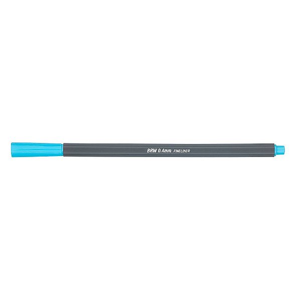 Caneta Hidrográfica - Fineliner BRW - 0,4mm - Azul Pastel