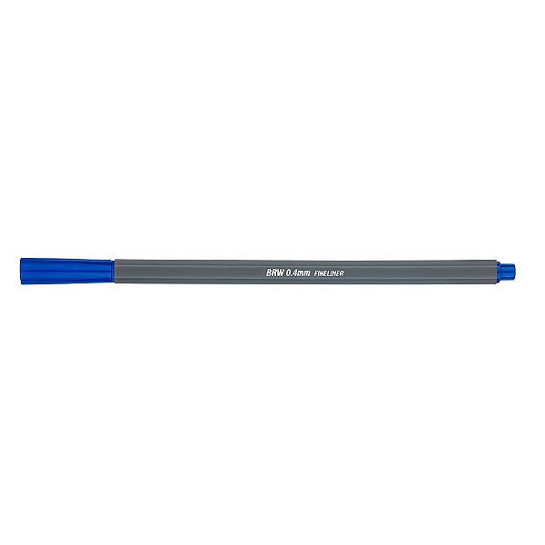 Caneta Hidrografica - Fineliner BRW - 0,4mm - Azul Escuro